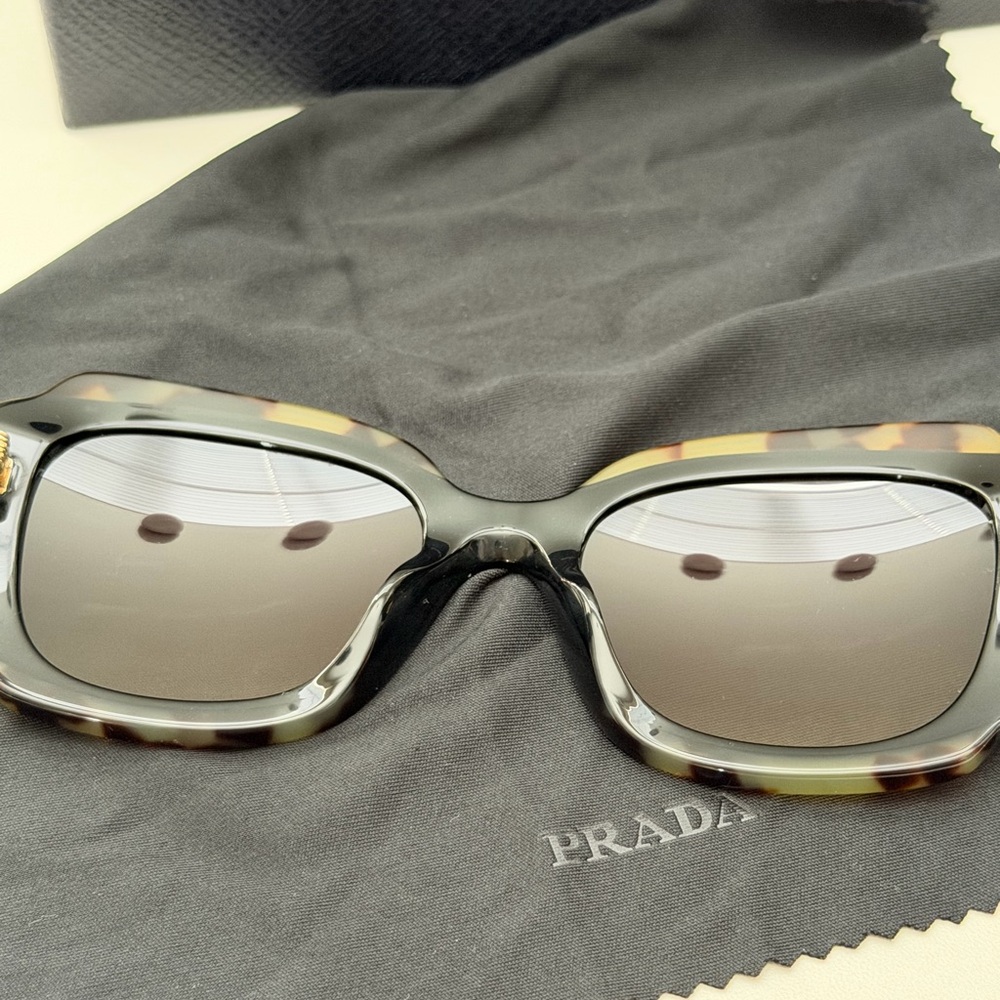 Prada Tortoise Shell Sunglasses - Picture 10 of 16